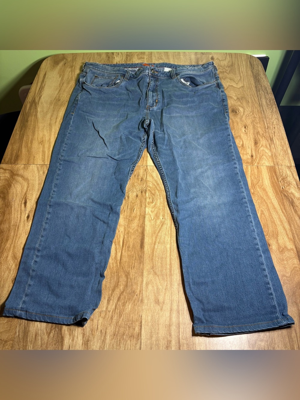 Tommy Bahama Jeans Mens 42x28 Authentic Sand Drifter Straight Leg Stretch